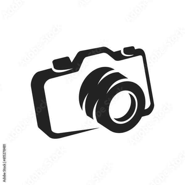 Obraz photography logo template. Icon Illustration Brand Identity. Isolated and flat illustration. Vector graphic
