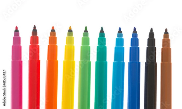 Obraz colored markers