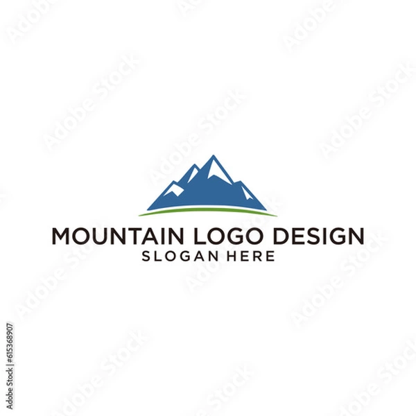 Obraz mountain logo design