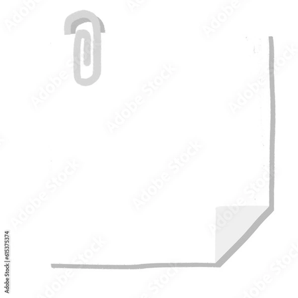 Obraz white note pad