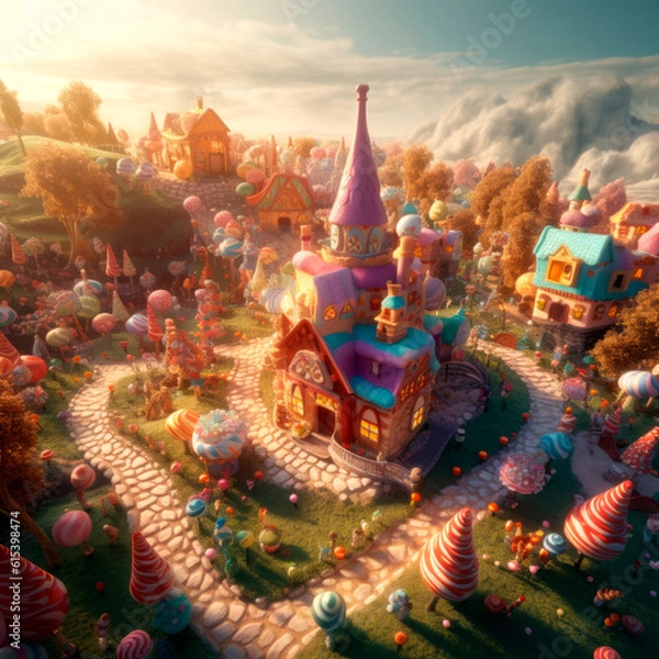 Obraz Candy Land