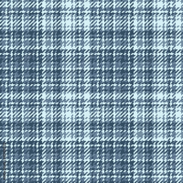 Fototapeta Fabric pattern background of textile plaid check with a tartan texture seamless vector.