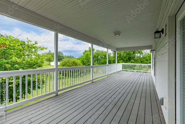 Fototapeta porch deck outdoor space