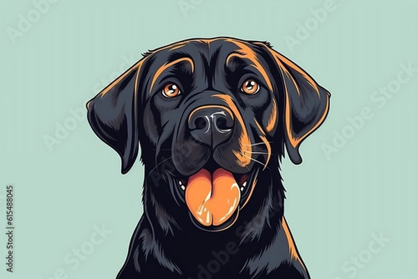 Obraz labrador retriever