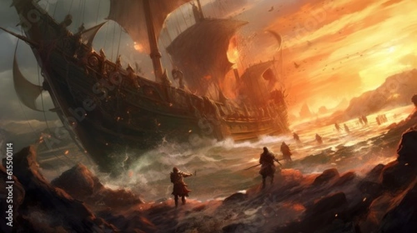 Fototapeta Role Playing Game Artwork