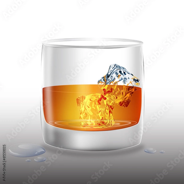 Obraz Whiskey glass