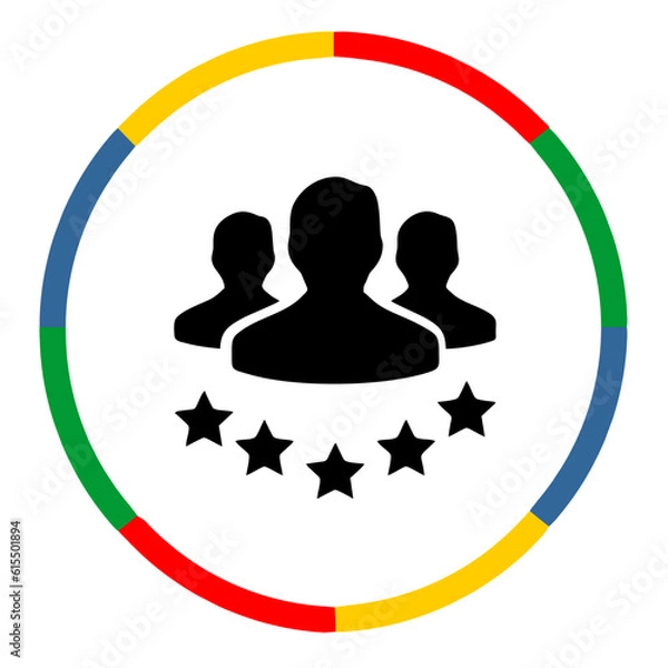 Obraz  Google customer review symbol