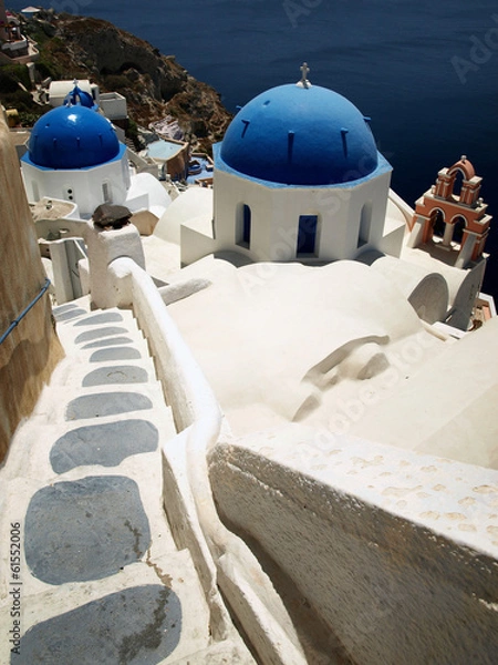 Fototapeta Oia - town on the Santorini island