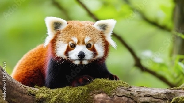 Fototapeta Generative AI, Red Panda