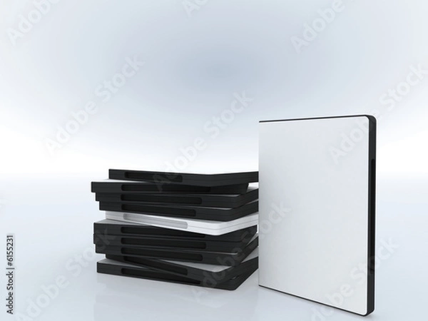 Fototapeta DVD cases , software presentation 