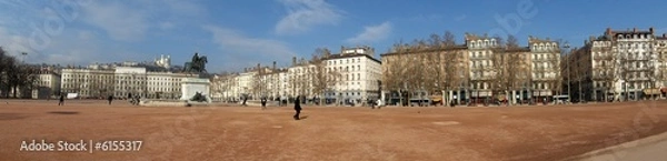 Obraz Lyon, Place Bellecour, panorama