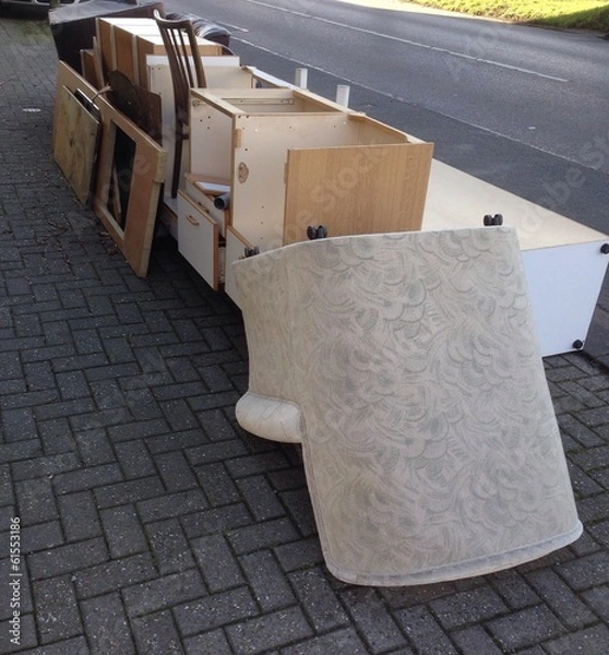 Fototapeta Sperrmüll 