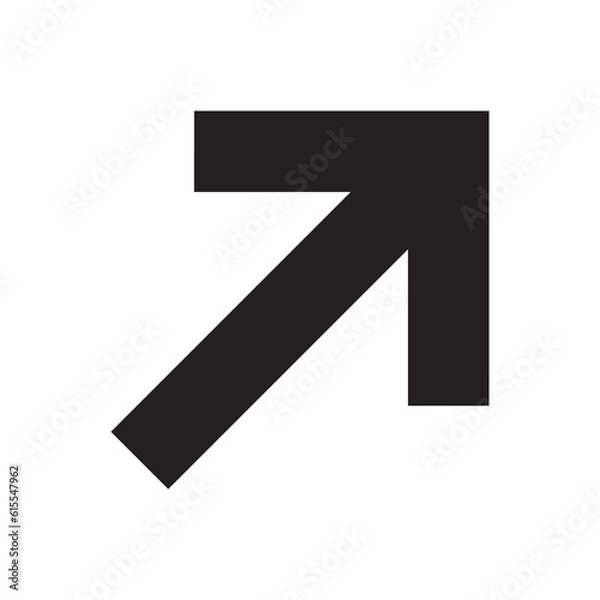 Fototapeta arrow direction icon design