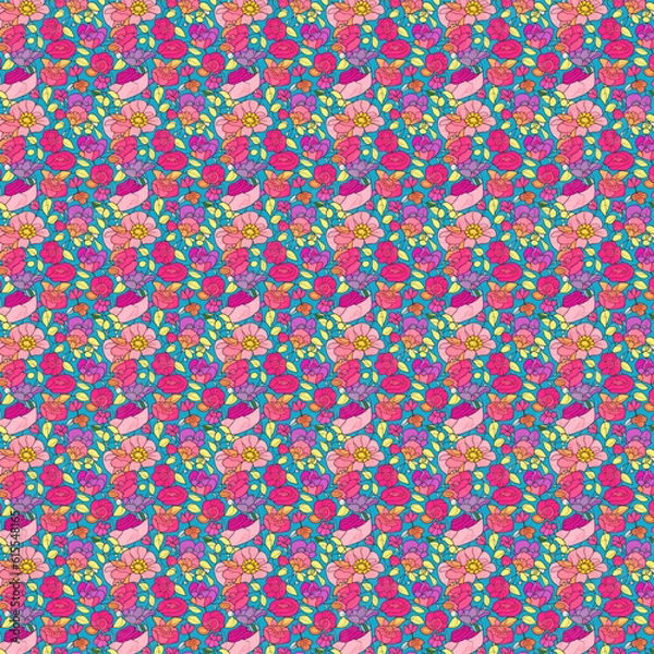 Obraz Texture with sweet flowers