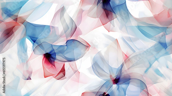 Fototapeta seamless colorful smoke background pattern