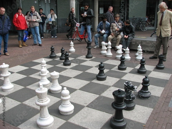 Obraz wielkie szachy