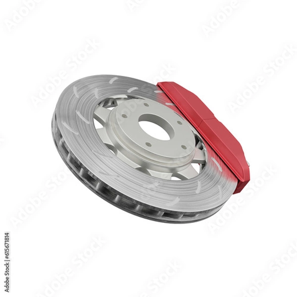 Obraz Car brake disk isolated