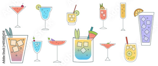 Obraz Summer Mocktail & Cocktail 2