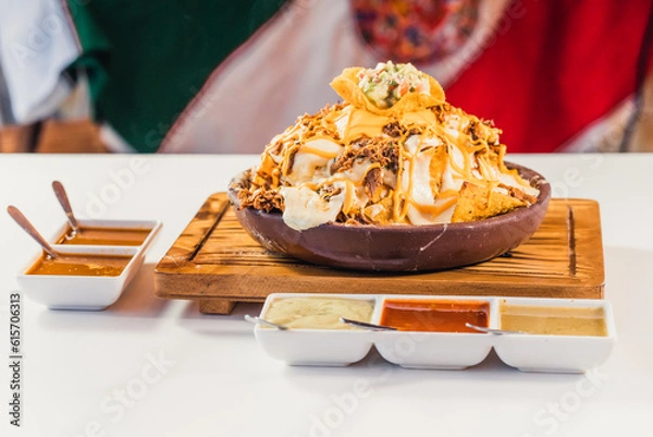 Obraz Nachos con queso