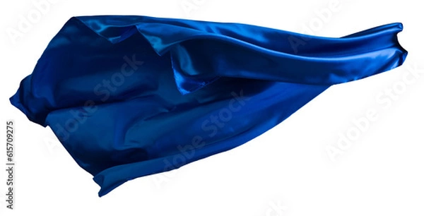 Obraz Blue cloth flutters