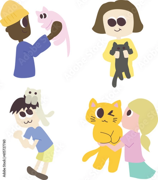 Obraz International cat day