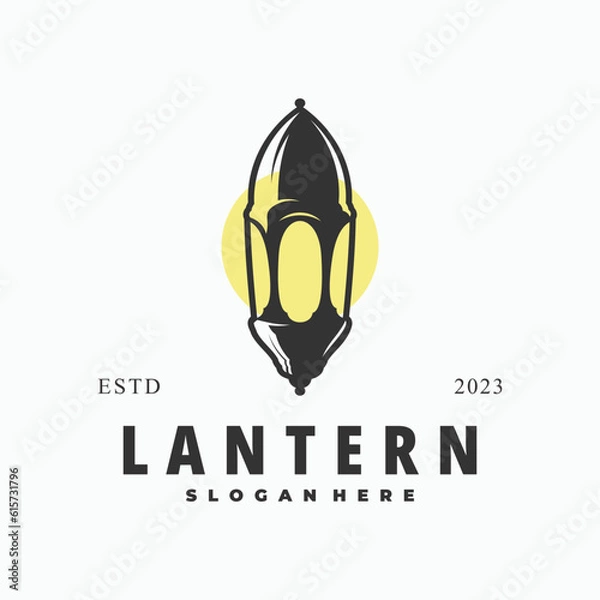 Obraz Vector illustration of creative lantern design concept