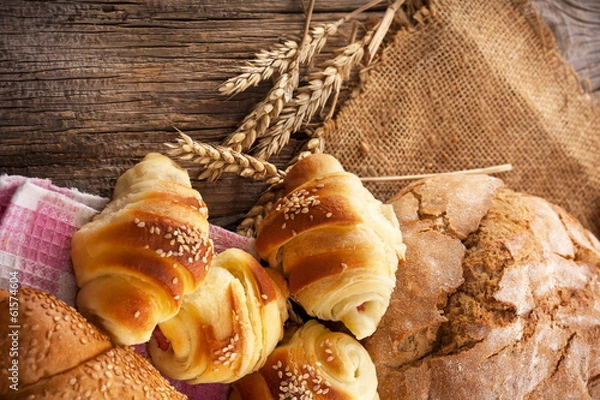 Obraz fresh bakery products