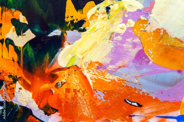 Fototapeta painted abstract background