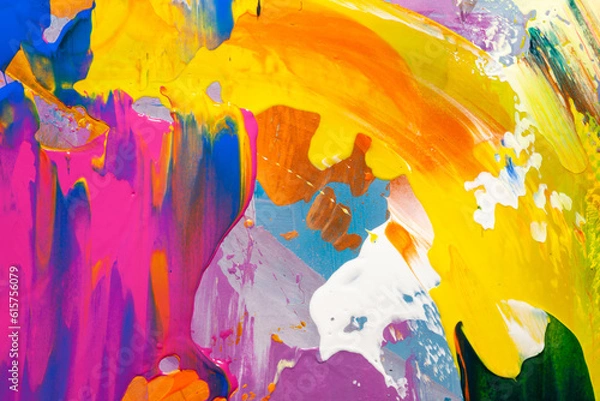 Fototapeta painted abstract background