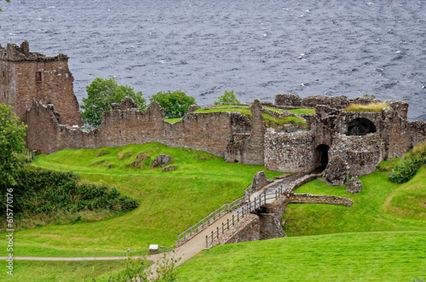 Obraz Ruins of Urquhart Castle - Loch Ness - Scotland