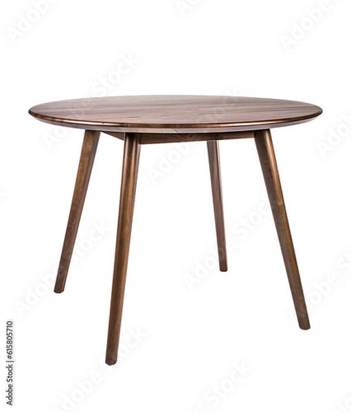 Fototapeta Beautiful Coffee Table on a Transparent Background. Generative AI