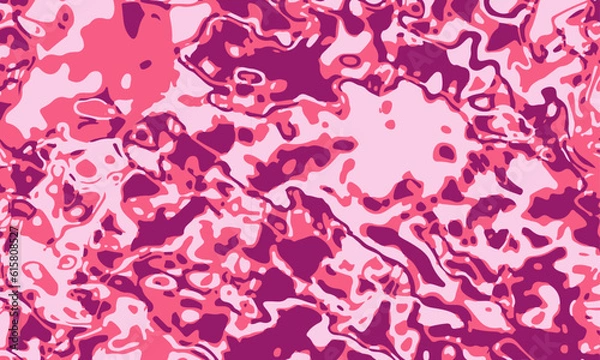 Obraz Pink swirling water