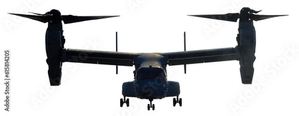 Obraz osprey, tiltrotor, isolated