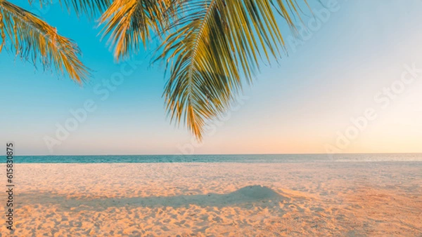 Fototapeta Sunset on the beach