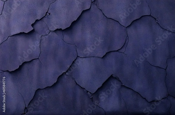 Fototapeta Dusky Purple Texture: Enhancing Urban Sophistication with a Broken Concrete Wall