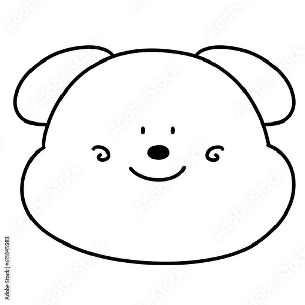 Fototapeta Puppy Line 3