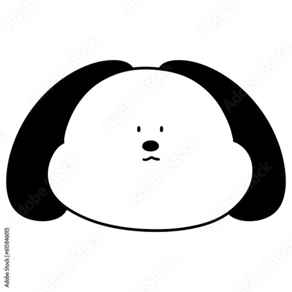 Fototapeta Bw Puppy 2