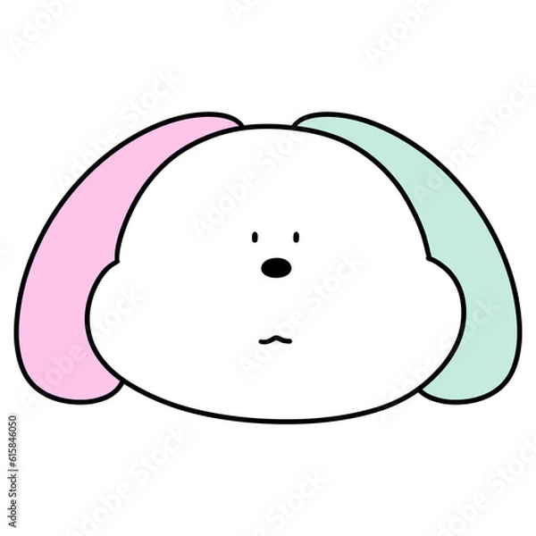 Fototapeta Pastel Puppy 2