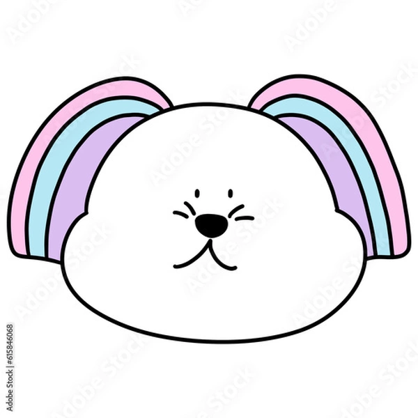 Obraz Pastel Puppy 1