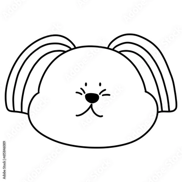 Fototapeta Puppy Line 