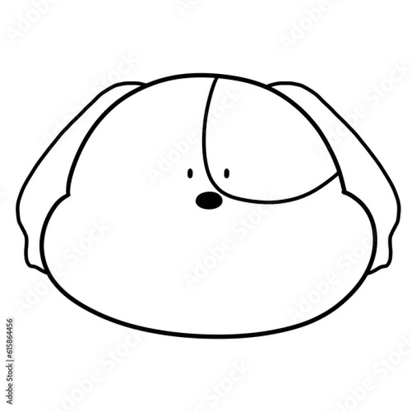 Fototapeta Puppy Line 5