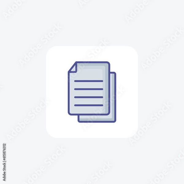 Fototapeta Explore the Power of Flat Iconic Confidential Data Treasures

