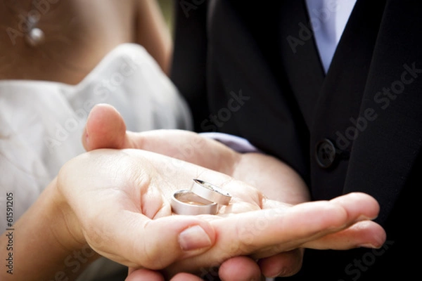 Fototapeta trauringe