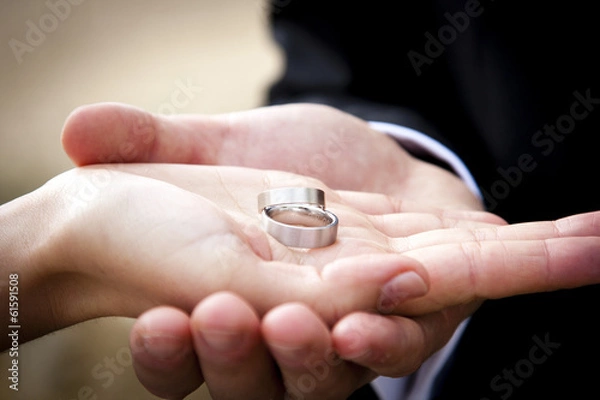 Fototapeta trauringe