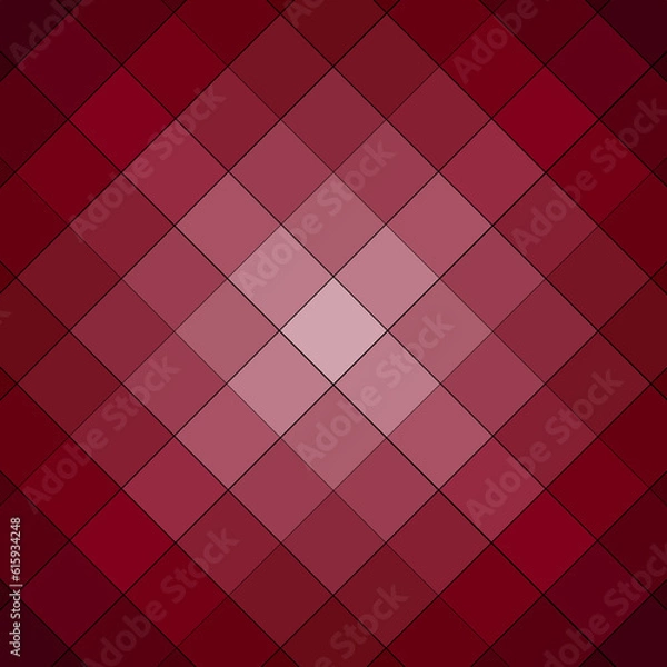 Fototapeta Pink and red checkered background pattern