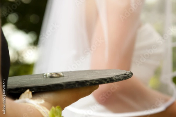 Fototapeta trauringe