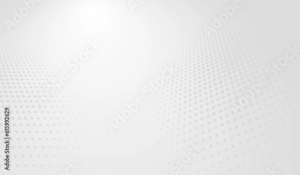 Fototapeta Abstract grey pattern and background poster with dynamic waves.
