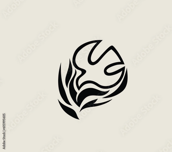 Obraz Holy Spirit Fire, art vector design