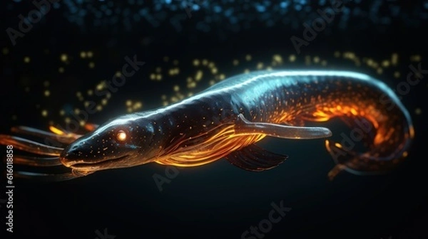 Fototapeta fish in water