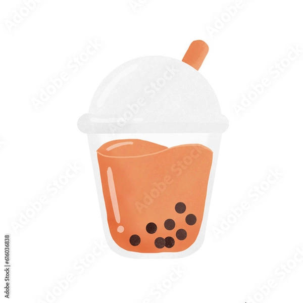 Fototapeta Bubble Milk Tea